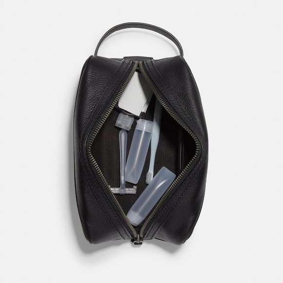 ๐ Coach Large Travel Kit With Dreamy Leaves Print - Picture 4 of 12